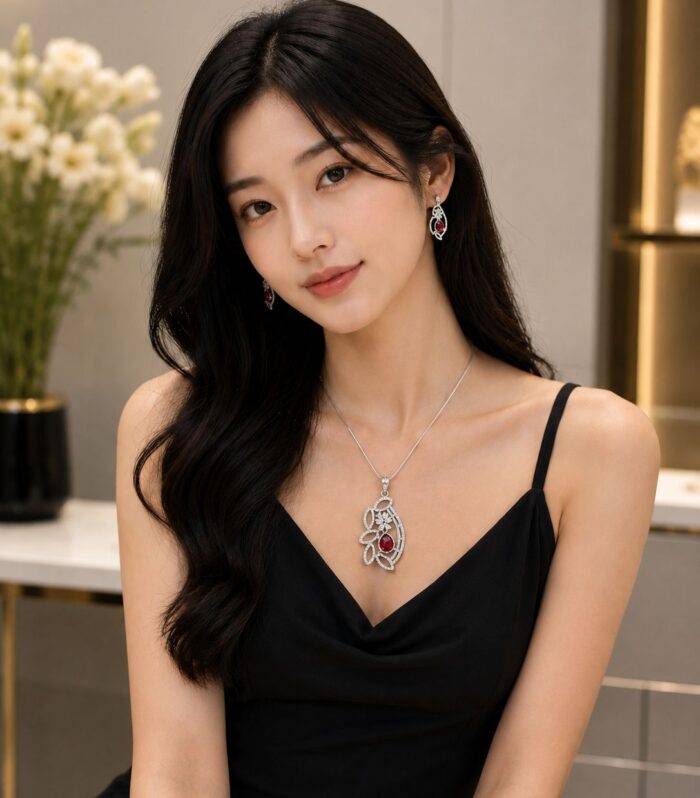 Ad Dimond chain pendant