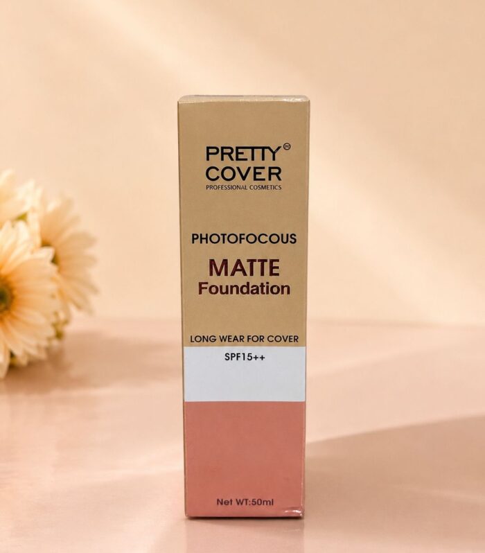 Pretty Cover Photofocus Matte Foundation